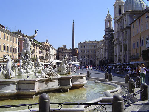 Veduta di Piazza Navona - Roma