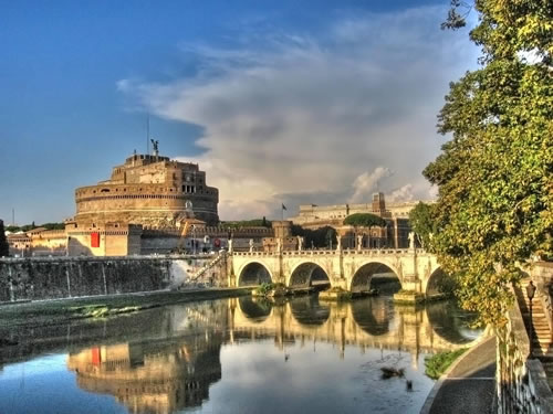Veduta di Castel Sant'Angelo
